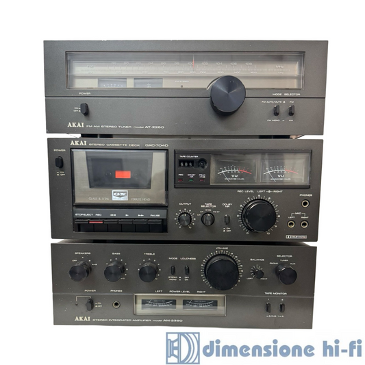 Akai AM2350 + GXC704D + AT2250
