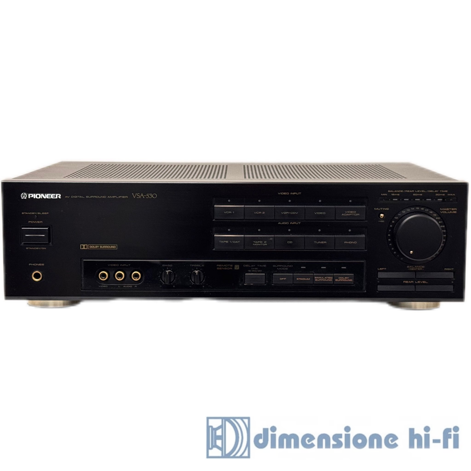 Pioneer VSA-530 ￥53,800(1989年10月発売) แอมป์ PIONEER VSA-530 Japan - YouTube